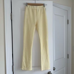 Urban Outfitters Yellow Flare Pants